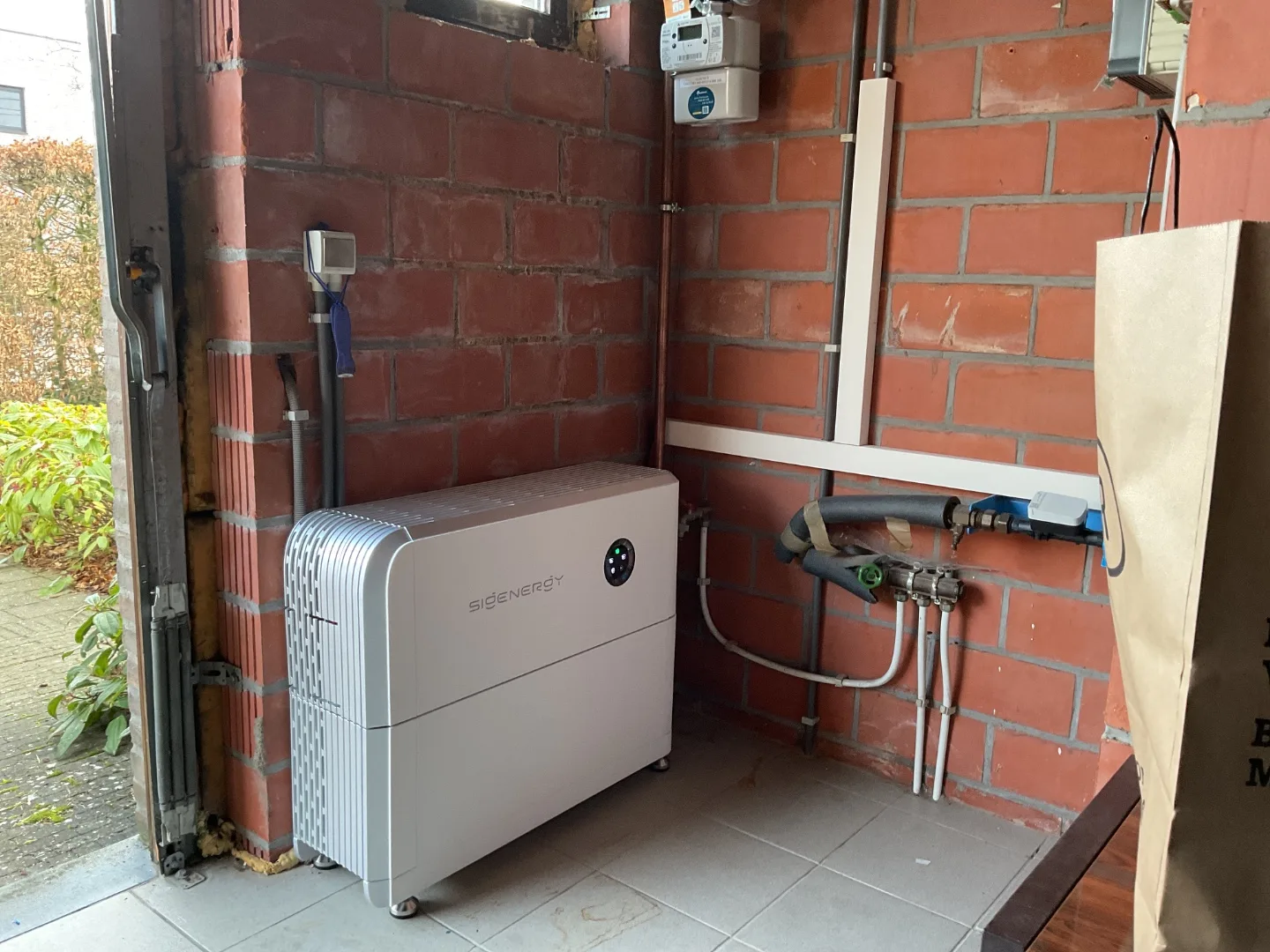 Sigenergy batterij + omvormer installatie door Solar Spirit