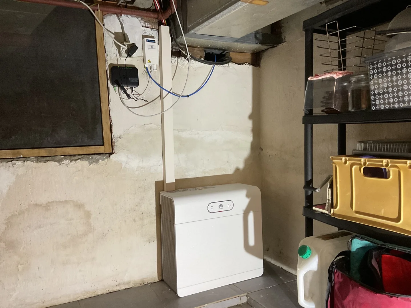 Huawei batterij + omvormer installatie door Solar Spirit