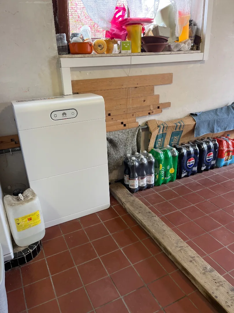 Huawei batterij + omvormer installatie door Solar Spirit