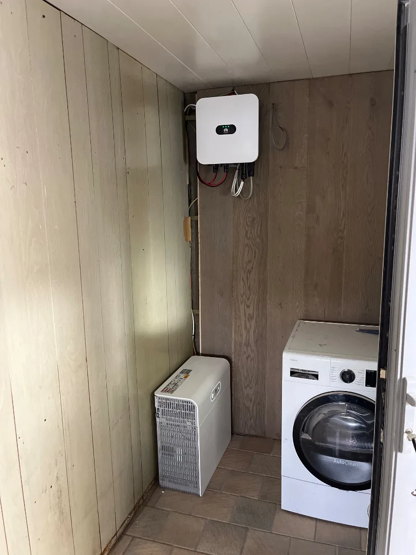 Huawei batterij + omvormer installatie door Solar Spirit