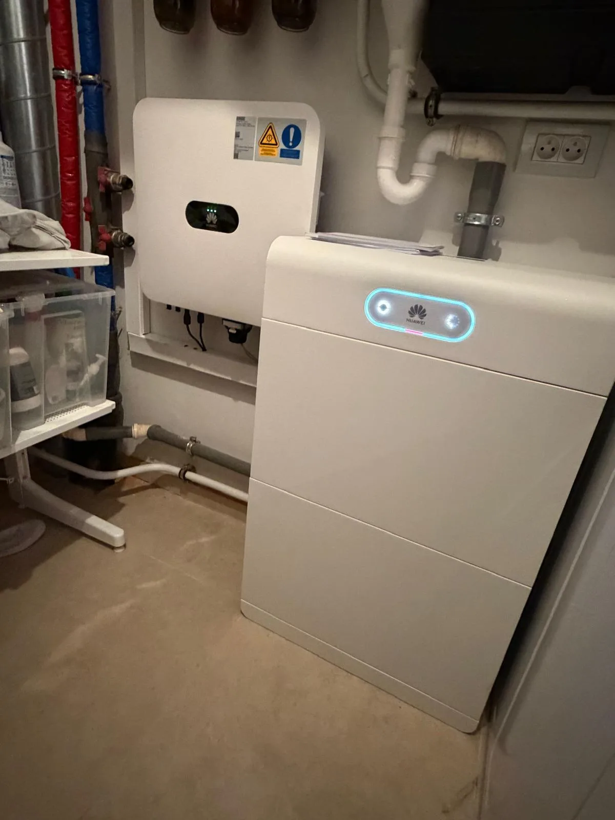 Huawei batterij + omvormer installatie (2025) door Solar Spirit