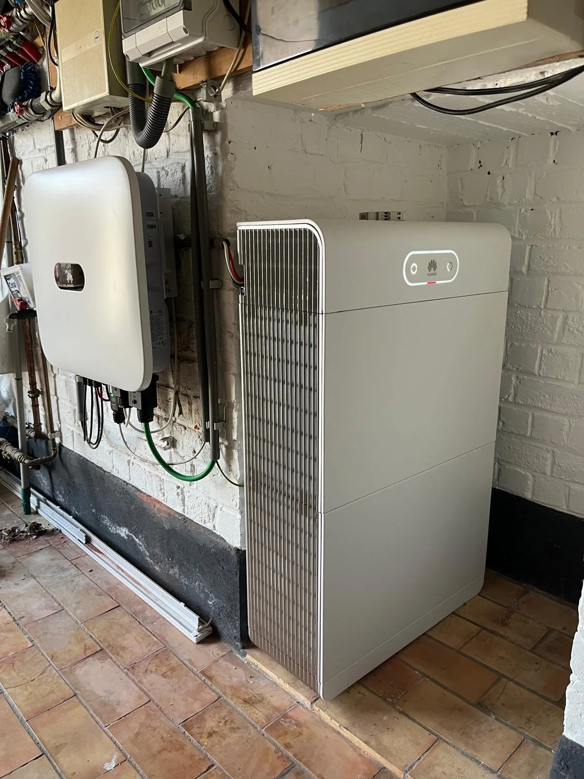 Huawei batterij + omvormer installatie (2026) door Solar Spirit
